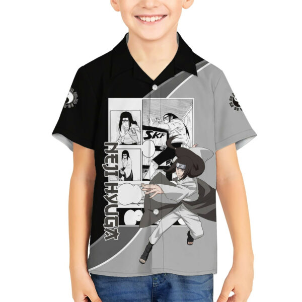 Neji Hyuga Naruto Hawaiian Shirt Anime Mix Manga 5.jpg