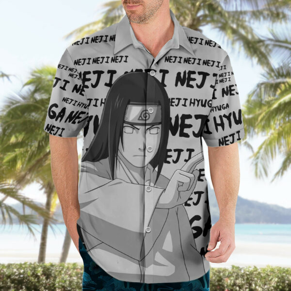 Neji Hyuga Style Manga Hawaiian Shirt 3.jpg