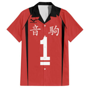 Nekoma Tetsuro Kuroo Number 1 Uniform Anime Hawaiian Shirt 1.jpg