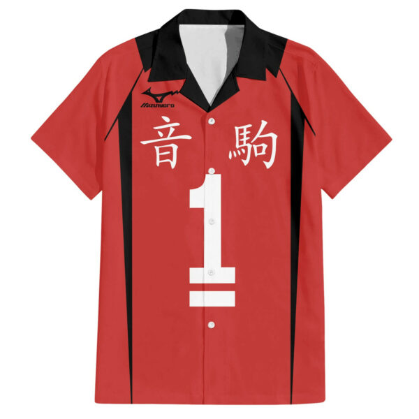 Nekoma Tetsuro Kuroo Number 1 Uniform Anime Hawaiian Shirt 1.jpg