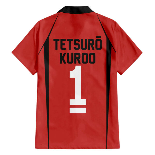 Nekoma Tetsuro Kuroo Number 1 Uniform Anime Hawaiian Shirt 2.jpg