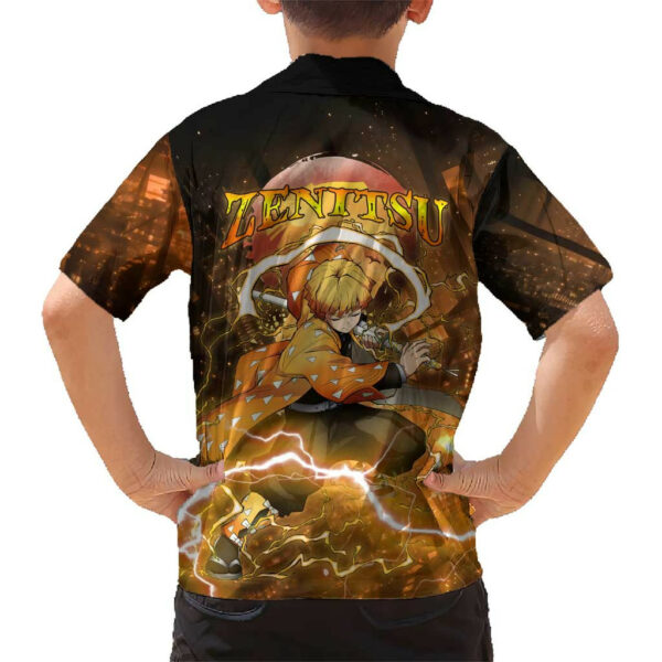 Nenitsu Infinity Castle Demon Slayer Hawaiian Shirt Anime 6.jpg