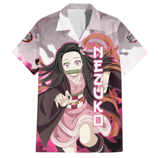 Nezuko Demon Slayer Hawaiian Shirt Anime 1.jpg