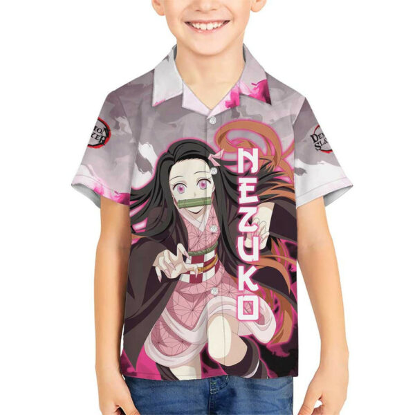 Nezuko Demon Slayer Hawaiian Shirt Anime 5.jpg