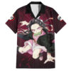 Nezuko Fighting Anime Hawaiian Shirt 1.jpg