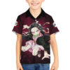 Nezuko Fighting Anime Hawaiian Shirt 5.jpg