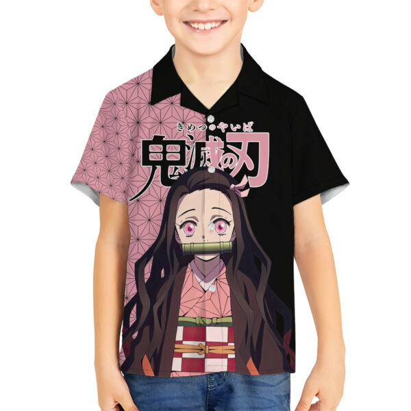 Nezuko Kamado Demon Slayer Hawaiian Shirt Anime 5 1.jpg