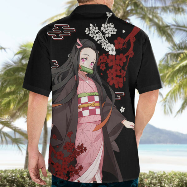 Nezuko Kamado Hoodie Demon Slayer Hawaiian Shirt 4.jpg