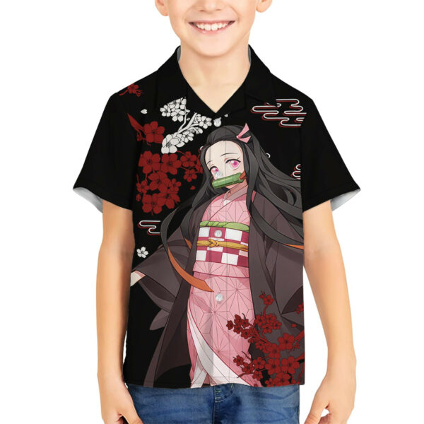 Nezuko Kamado Hoodie Demon Slayer Hawaiian Shirt 5.jpg