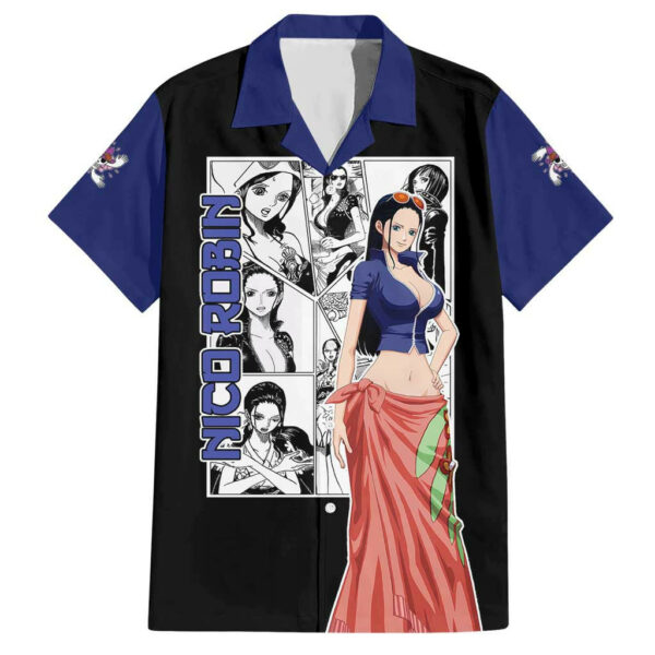 Nico Robin One Piece Hawaiian Shirt Anime Mix Manga 1.jpg