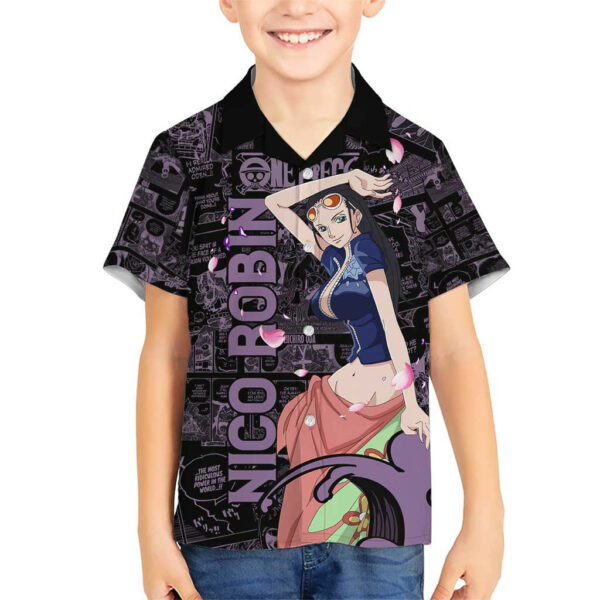Nico Robin One Piece Hawaiian Shirt Pattern Manga Mix Anime 5.jpg