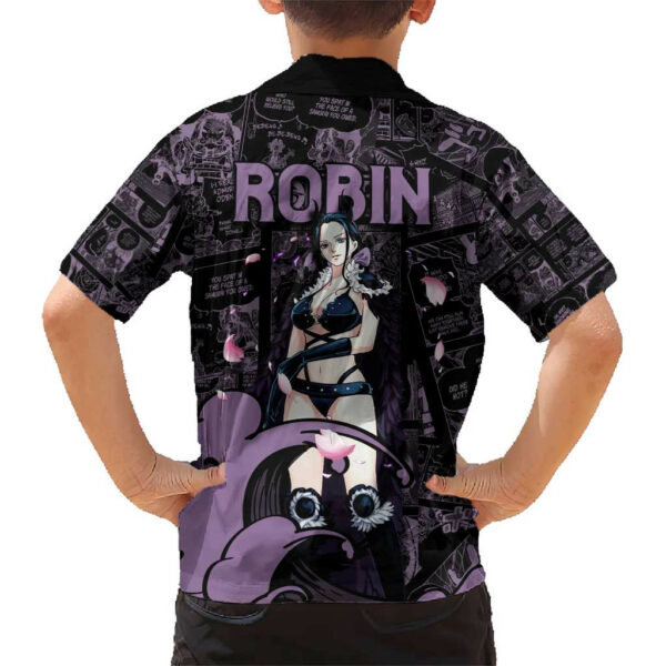 Nico Robin One Piece Hawaiian Shirt Pattern Manga Mix Anime 6.jpg