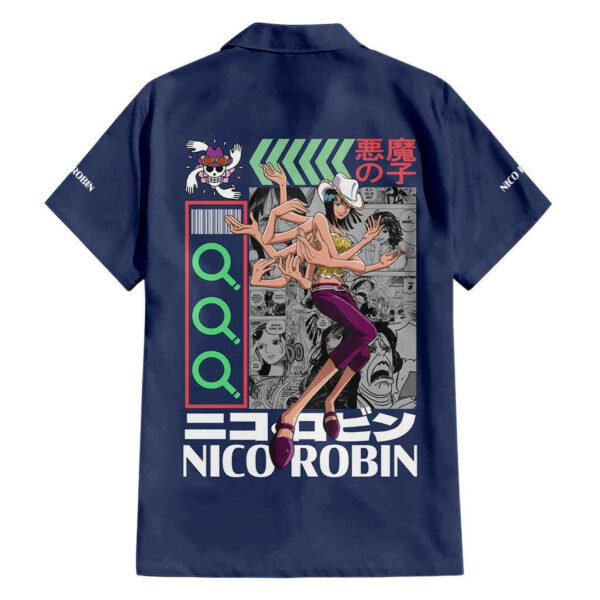 Nico Robin Straw Hat Team One Piece Hawaiian Shirt Anime 2.jpg