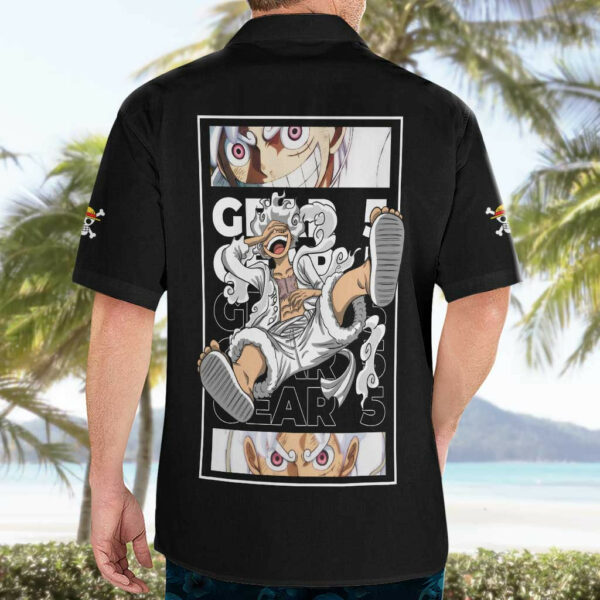 Nika Gear 5th Luffy One Piece Hawaiian Shirt Anime 4.jpg
