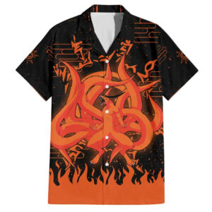 Nine Tailed Beasts Kurama Naruto Hawaiian Shirt Anime 1.jpg