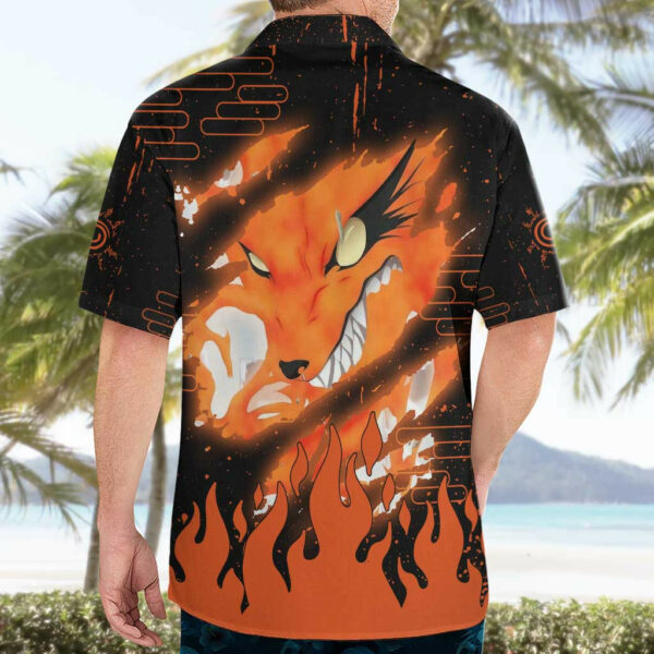 Nine Tailed Beasts Kurama Naruto Hawaiian Shirt Anime 4.jpg