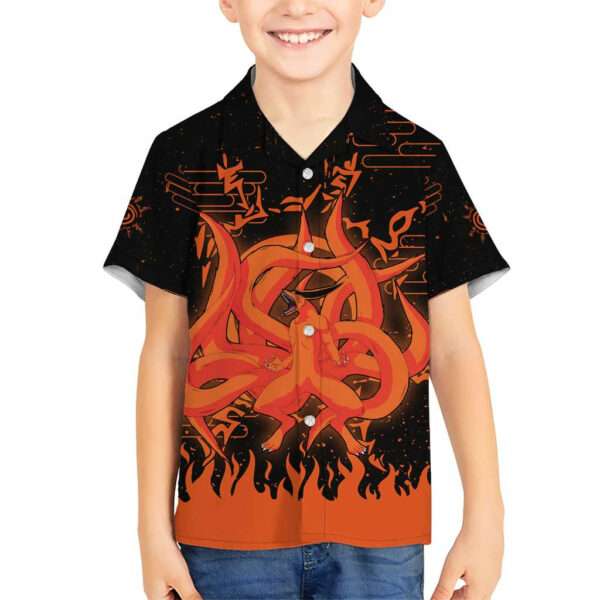 Nine Tailed Beasts Kurama Naruto Hawaiian Shirt Anime 5.jpg