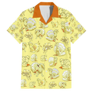 Ninetales Hawaiian Shirt Pattern 1.jpg