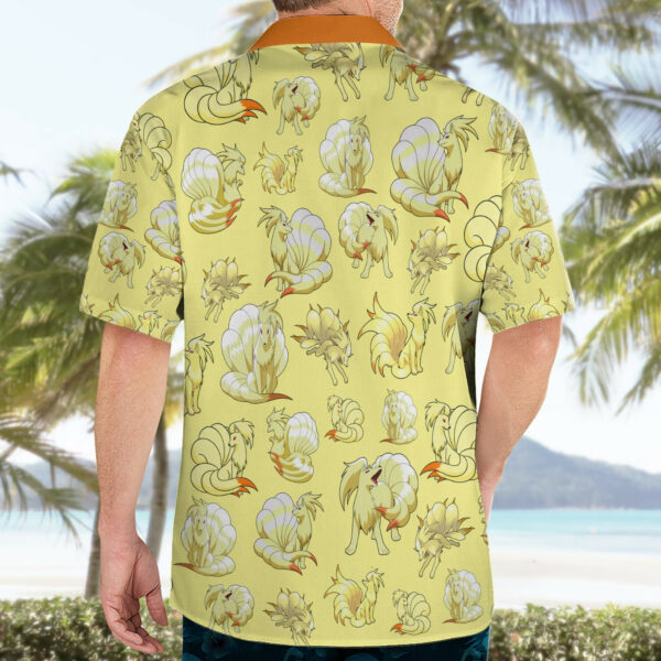 Ninetales Hawaiian Shirt Pattern 4.jpg
