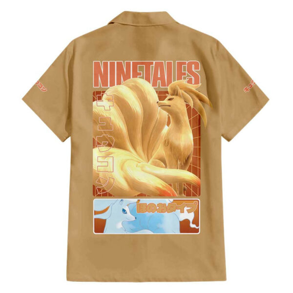 Ninetales Pokemon Hawaiian Shirt Anime 2.jpg