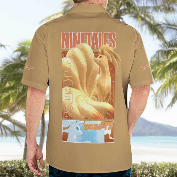 Ninetales Pokemon Hawaiian Shirt Anime 4.jpg