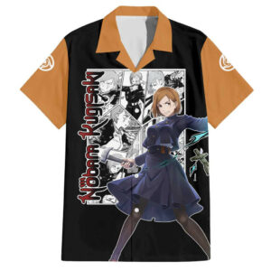 Nobara Kugisaki Jujustu Kaisen Hawaiian Shirt Anime Mix Manga 1.jpg
