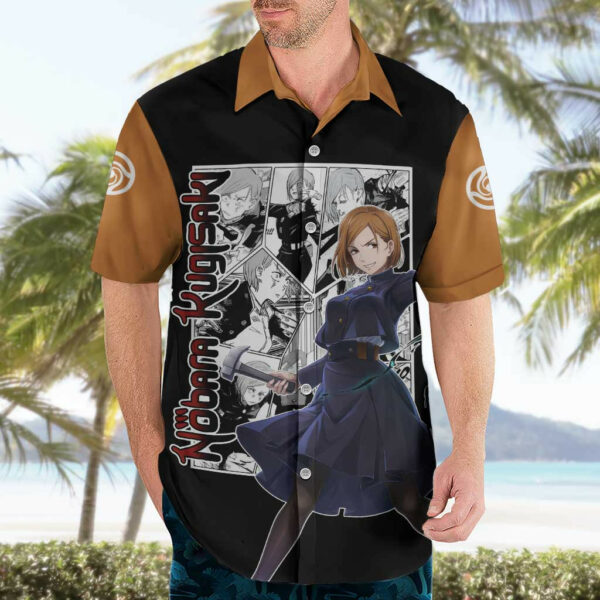 Nobara Kugisaki Jujustu Kaisen Hawaiian Shirt Anime Mix Manga 3.jpg