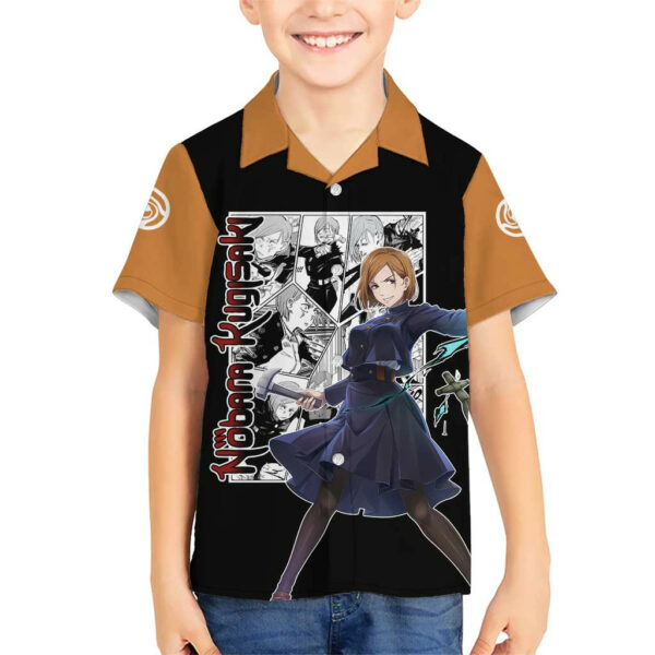 Nobara Kugisaki Jujustu Kaisen Hawaiian Shirt Anime Mix Manga 5.jpg