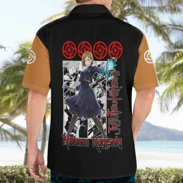 Nobara Kugisaki Jujutsu Kaisen Hawaiian Shirt Anime Mix Manga 4.jpg