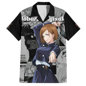 Nobara Kugisaki Manga Great Style Hawaiian Shirt 1.jpg