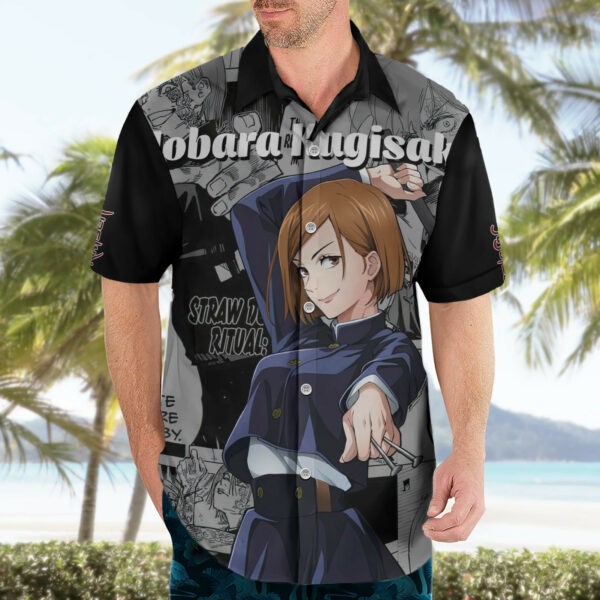 Nobara Kugisaki Manga Great Style Hawaiian Shirt 3.jpg