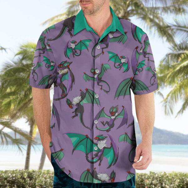 Noivern Pattern Style Hawaiian Shirt 3.jpg