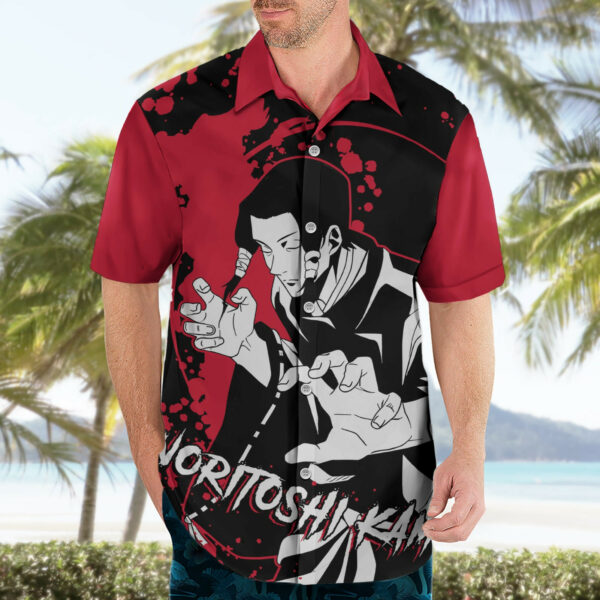 Noritoshi Kamo Jujutsu Kaisen Hawaiian Shirt Manga Style Art 3.jpg