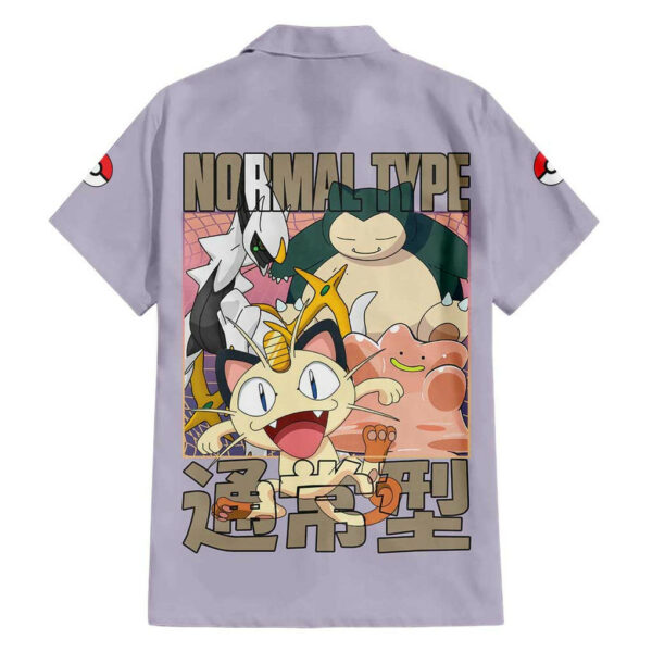 Normal Type Pokemon Hawaiian Shirt Anime 2.jpg