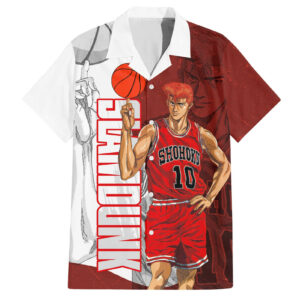 Number 10 Of Sohoku Slamdunk Hawaiian Shirt Anime Mix Manga 1.jpg