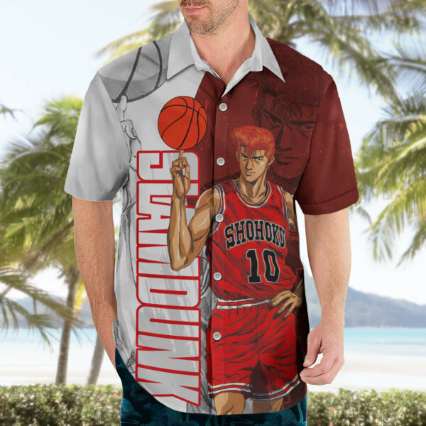 Number 10 Of Sohoku Slamdunk Hawaiian Shirt Anime Mix Manga 3.jpg