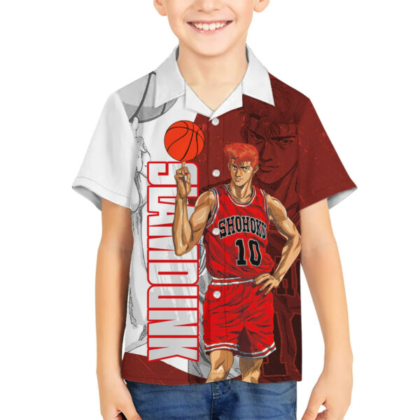 Number 10 Of Sohoku Slamdunk Hawaiian Shirt Anime Mix Manga 5.jpg