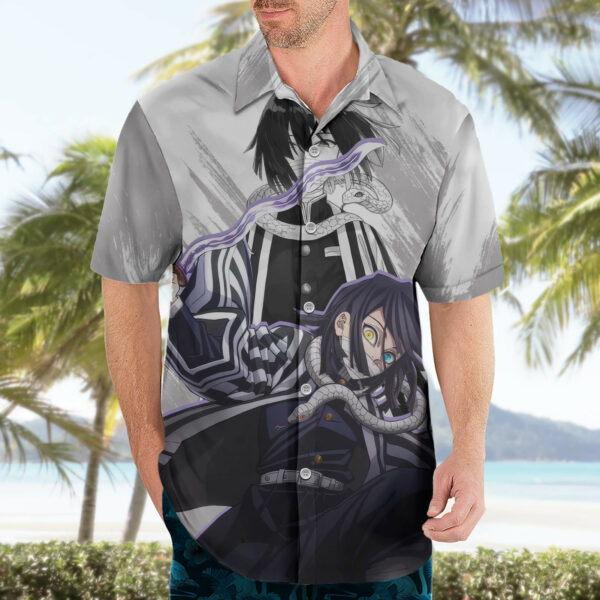 Obanai Iguro Hawaiian Shirt Demon Slayer 3.jpg
