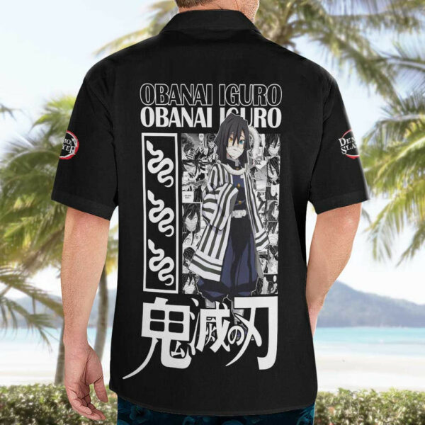 Obanai Iguro Kimesu No Yaiba Hawaiian Shirt Anime 4.jpg