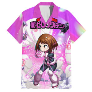 Ochako Uraraka Hawaiian Shirt Anime 1.jpg