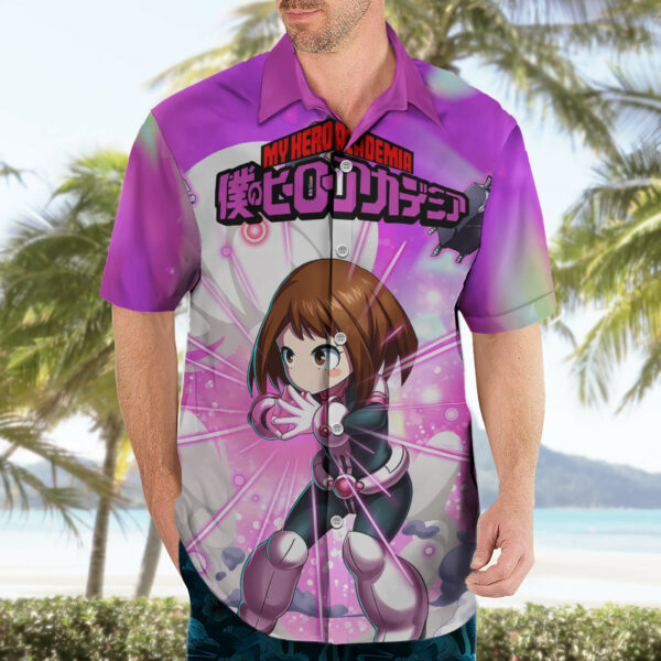 Ochako Uraraka Hawaiian Shirt Anime 3.jpg