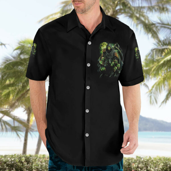 Of Course Im Going To Hell Skull Hawaiian Shirt 3.jpg