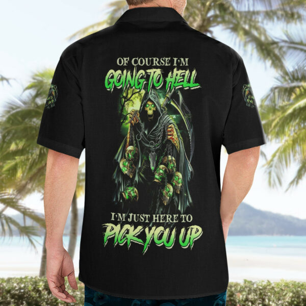Of Course Im Going To Hell Skull Hawaiian Shirt 4.jpg