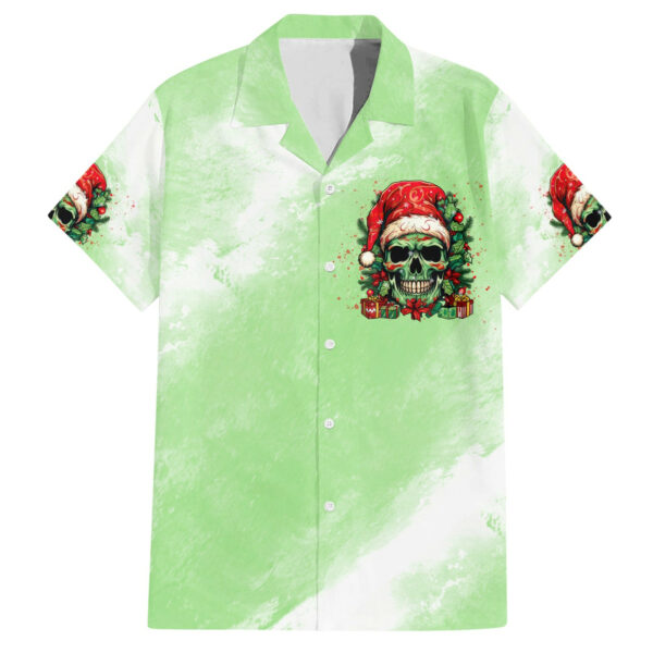 On The Naughty List Skull Christmas Hawaiian Shirt 2.jpg