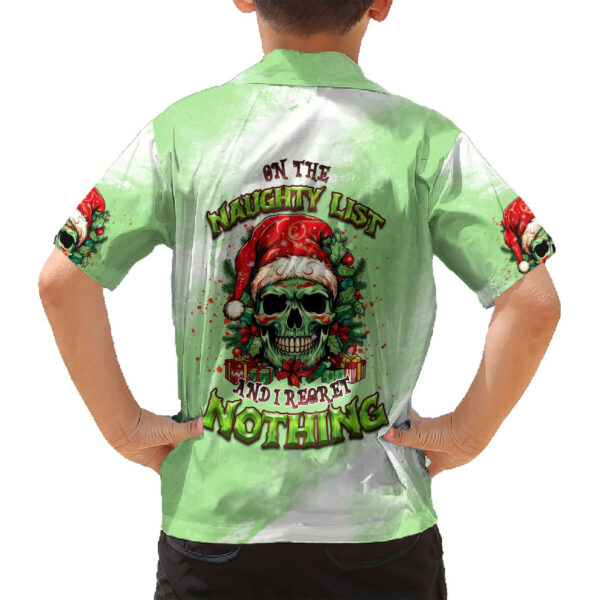 On The Naughty List Skull Christmas Hawaiian Shirt 6.jpg