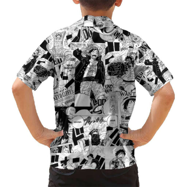 One Piece Blazing Force Luffy Hawaiian Shirt Anime Mix Manga 6.jpg