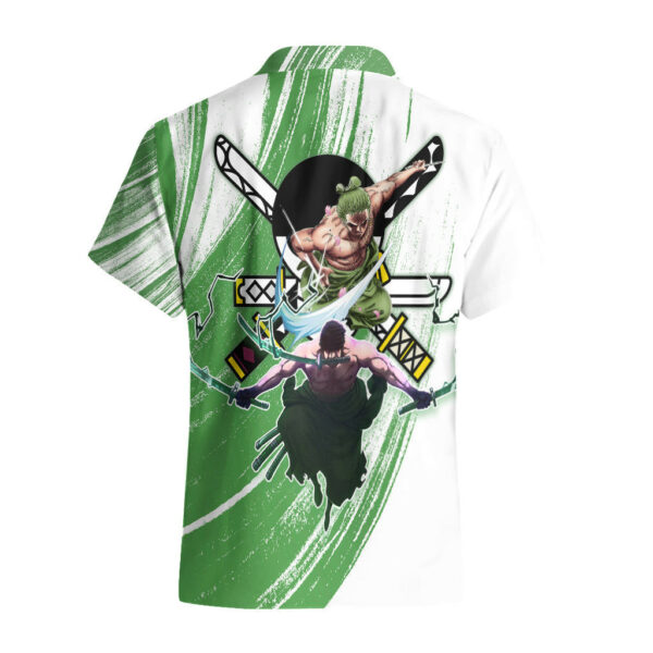 One Piece Hawaiian Shirt Roronoa Zoro Wano Swordman 3.jpg
