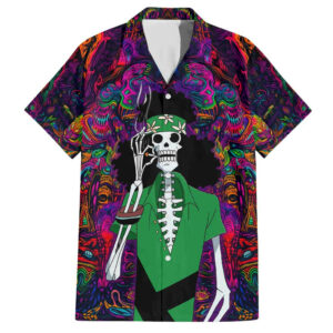 One Piece Hippie Trip Brook Hawaiian Shirt Anime 1.jpg