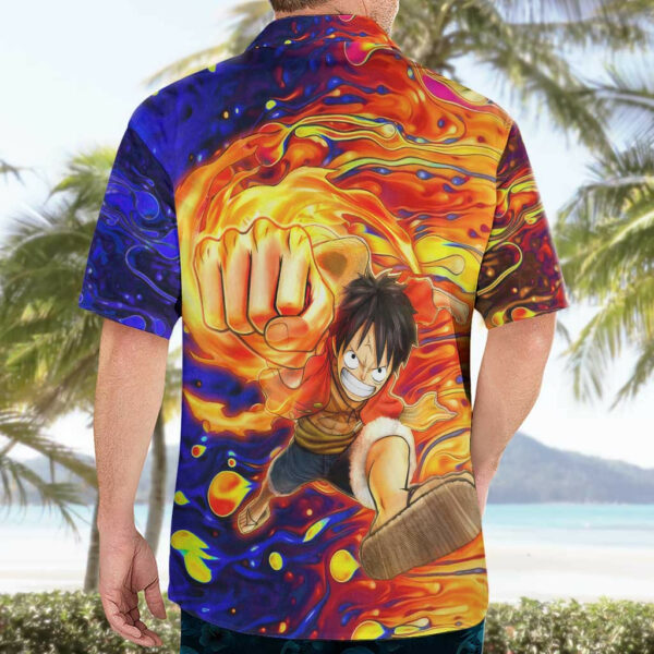 One Piece Trippy Luffy Hawaiian Shirt Anime Mid Trippy 4.jpg