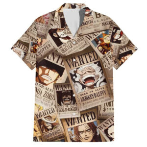 One Piece Wanted One Piece Hawaiian Shirt Anime 1.jpg